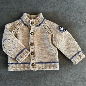 Baby Jacadi button up sweater - 12M